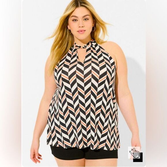 Torrid Studio Tissue Jersey Twist Collar
Goddess Tank - Picture 1 of 7